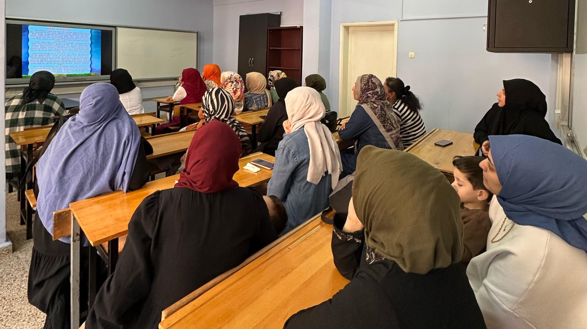 Aile Okulu 1 Kurs programımız devam ediyor